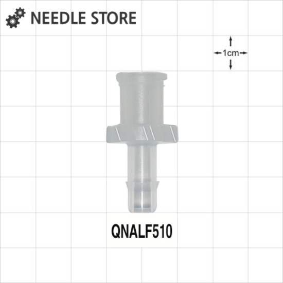 [QNALF510] 실린저 루어락 튜빙 커넥터 (Nylon) 내경 4.32mm적합