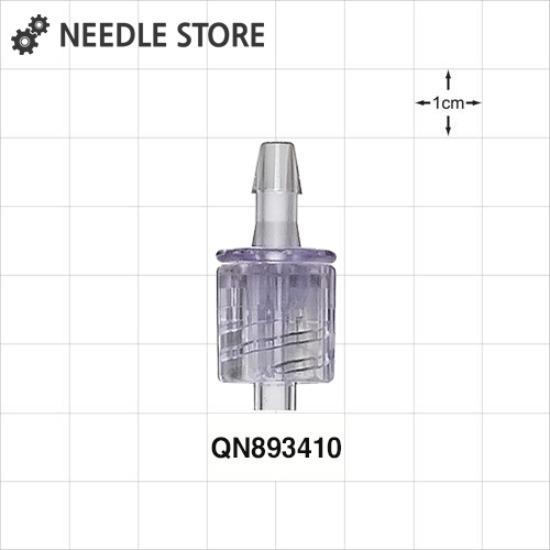 [QN893410] 회전식 루어락 튜빙 커넥터 (PC) 내경 4.5mm 튜빙에 적합